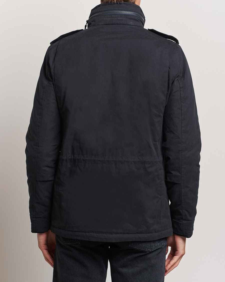 Herr | Jackor | Aspesi | Cotton Field Jacket Midnight