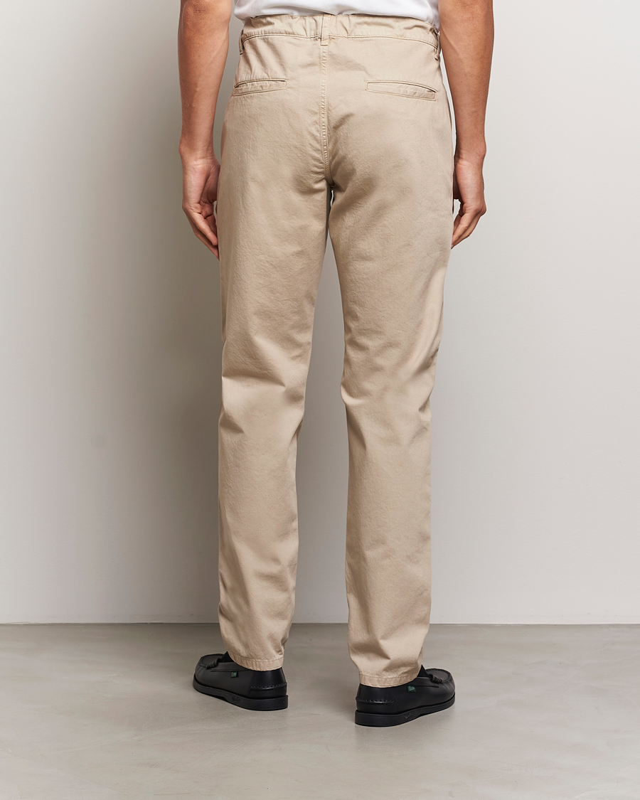 Herr | Byxor | Aspesi | Garment Dyed Cotton Pants Beige