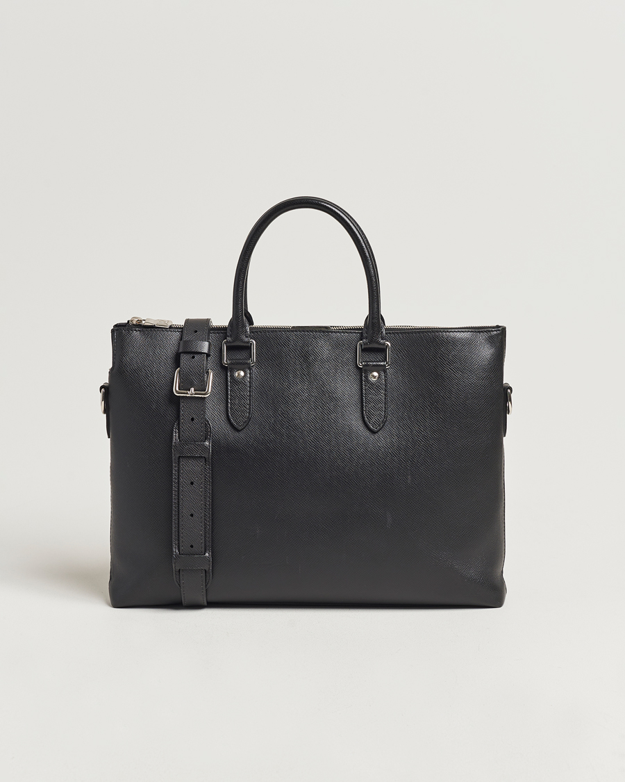 Herr | Louis Vuitton Pre-Owned Anton Brief Taiga Noir Silver | Louis Vuitton Pre-Owned | Anton Brief Taiga Noir Silver