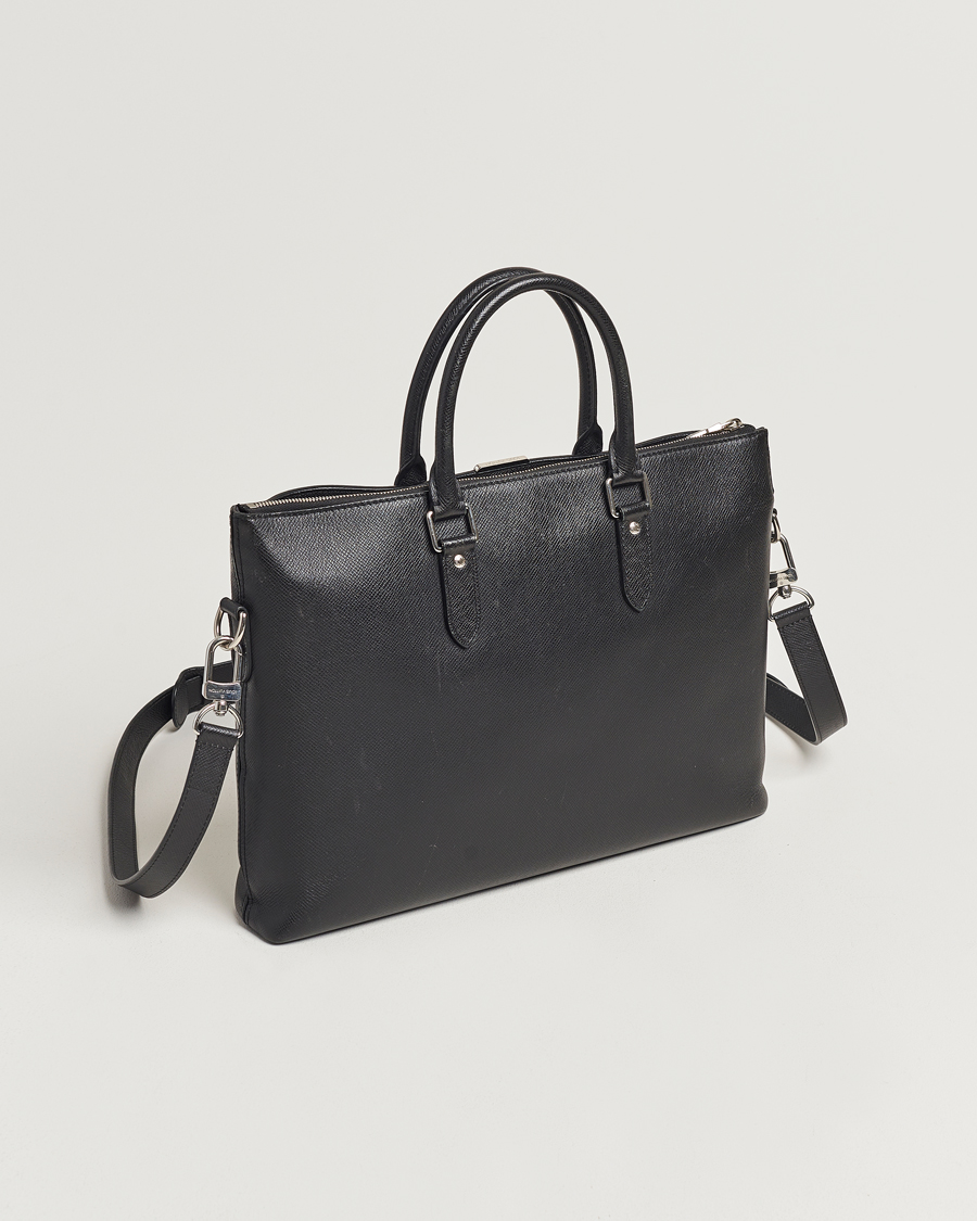 Herr | Louis Vuitton Pre-Owned Anton Brief Taiga Noir Silver | Louis Vuitton Pre-Owned | Anton Brief Taiga Noir Silver