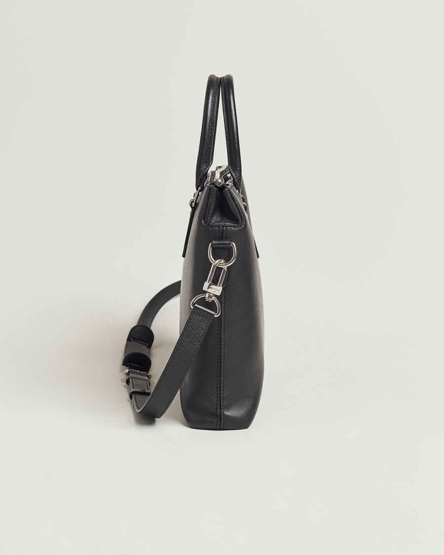 Herr | Louis Vuitton Pre-Owned Anton Brief Taiga Noir Silver | Louis Vuitton Pre-Owned | Anton Brief Taiga Noir Silver