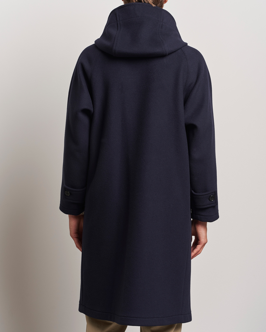 Herr | Jackor | Gloverall | Huxley Duffle Coat Navy