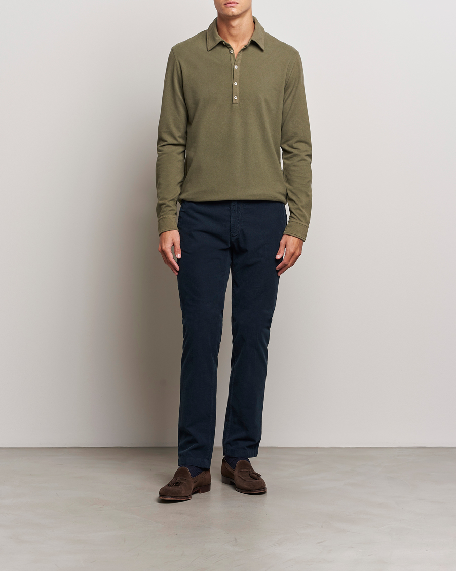 Herr | Byxor | Massimo Alba | Baby Corduroy Trousers Navy