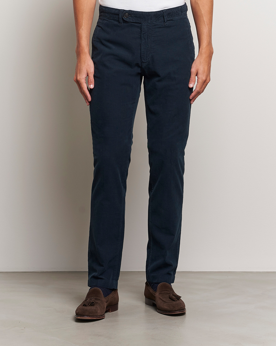 Herr | Byxor | Massimo Alba | Baby Corduroy Trousers Navy