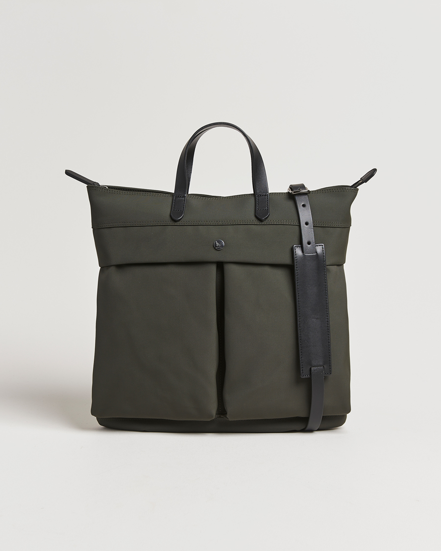 Herr | Väskor | Mismo | M/S Helmet Tote Bag Shelter Green/Black