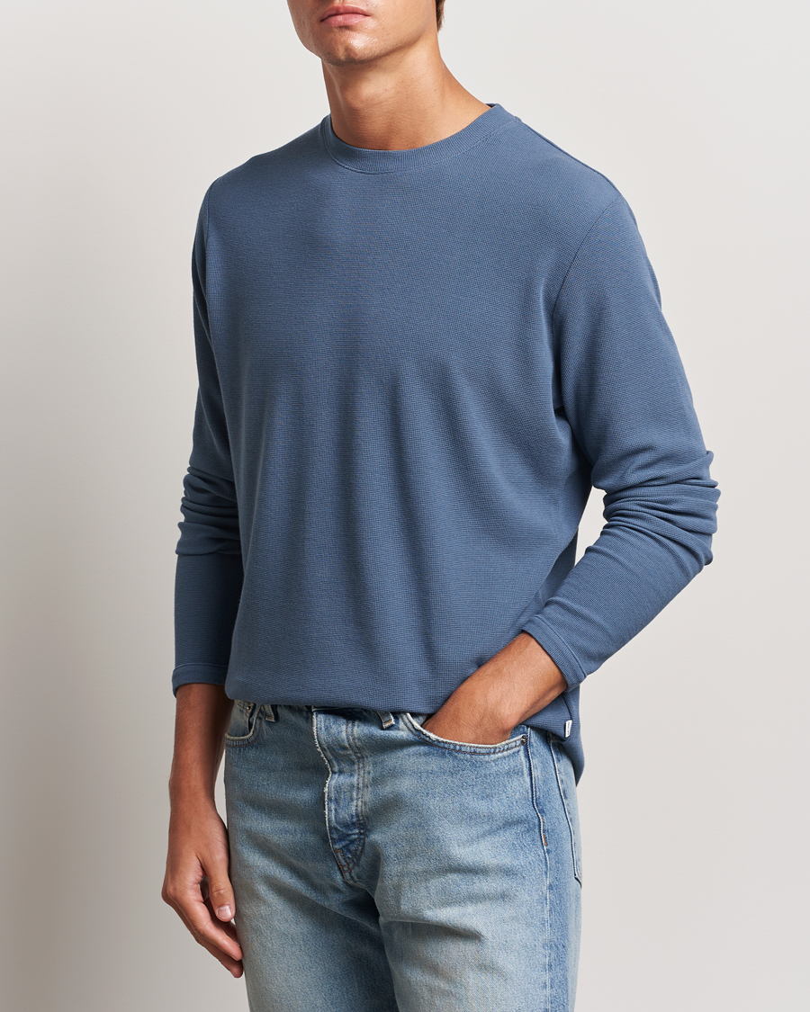 Herr | Tröjor | NN07 | Clive Knitted Sweater Bering Sea