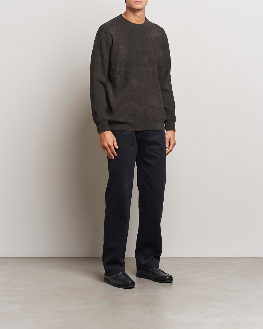 Herr | Tröjor | NN07 | Danny Knitted Sweater Dark Army