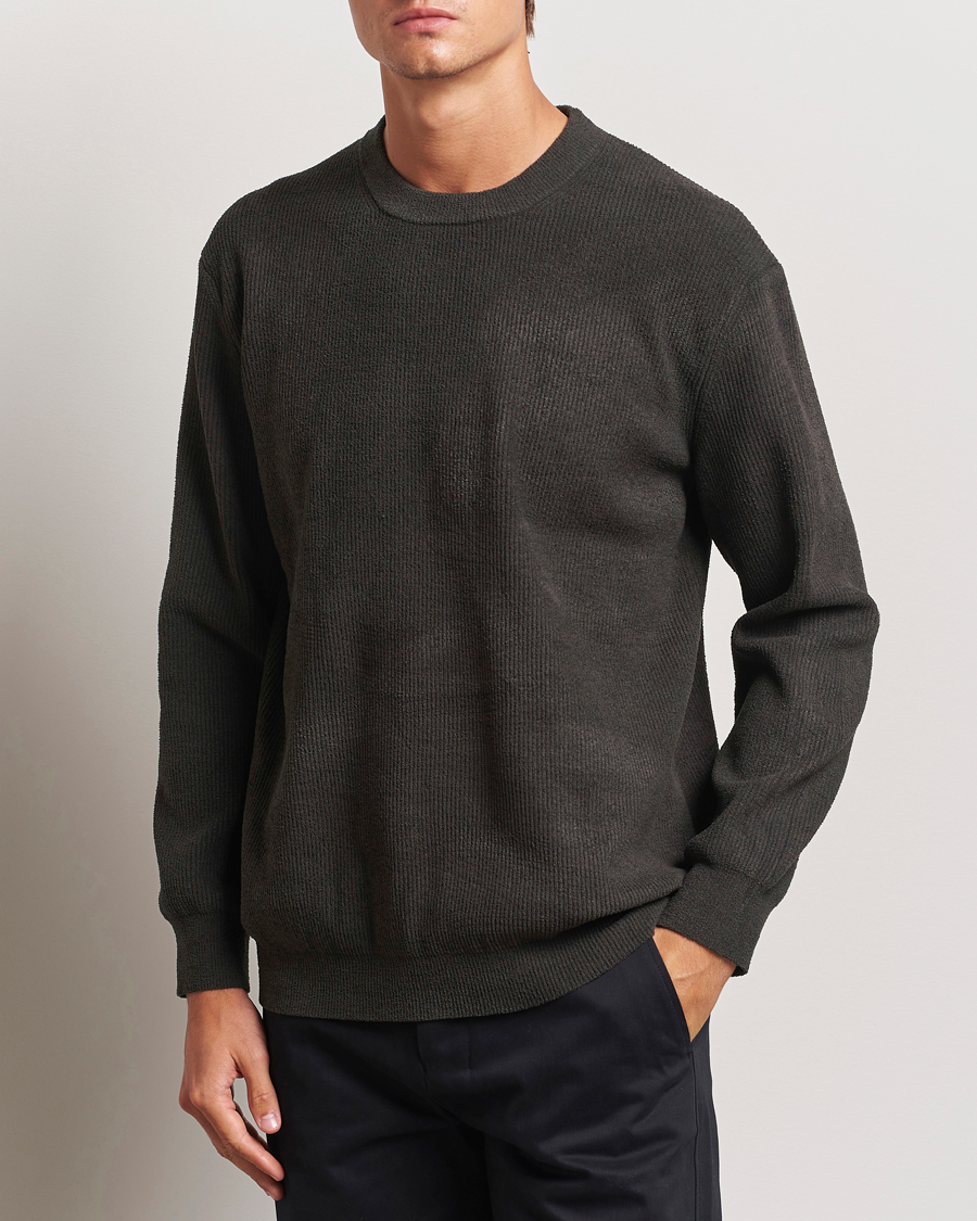 Herr | Tröjor | NN07 | Danny Knitted Sweater Dark Army