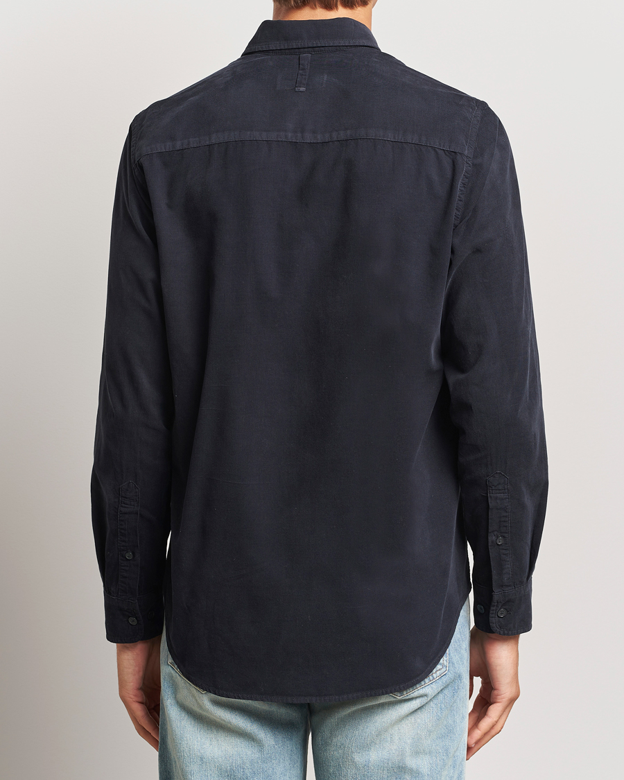 Herr | Skjortor | NN07 | Arne Baby Cord Shirt Black
