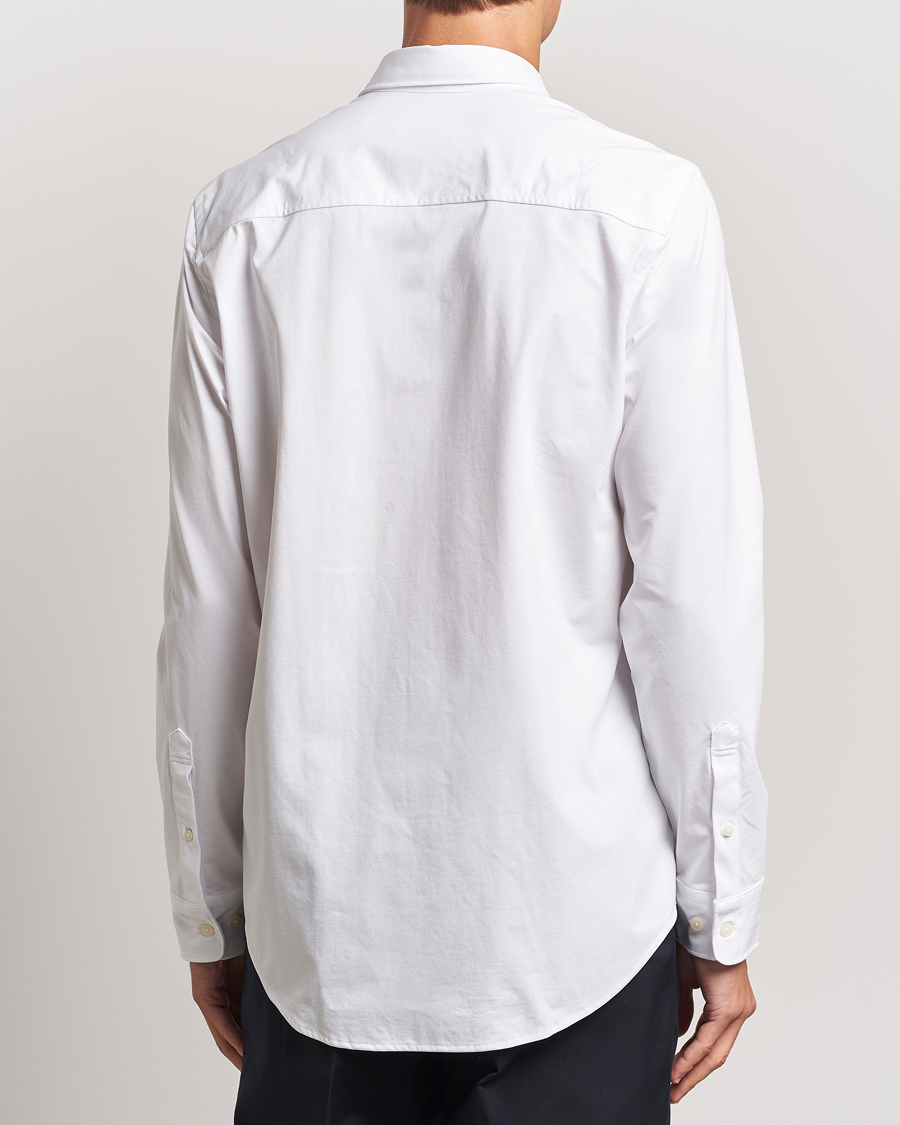Herr | Skjortor | NN07 | Elian Mercerized Cotton Shirt White