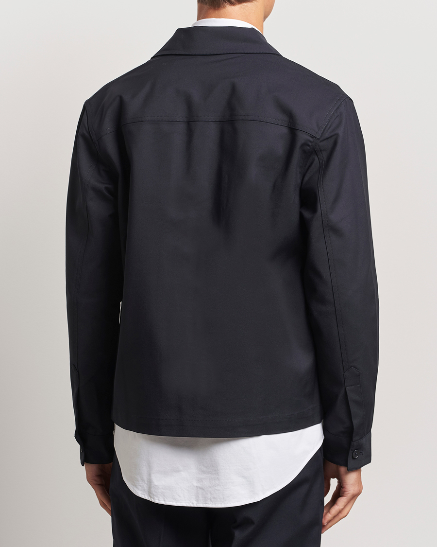Herr | Skjortor | NN07 | Alban Overshirt Navy Blue