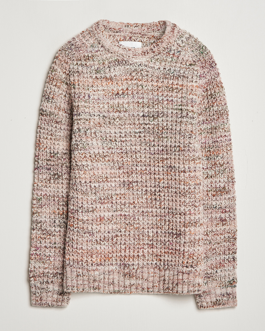 Herr | Tröjor | NN07 | Rowen Wool Knitted Sweater Multi