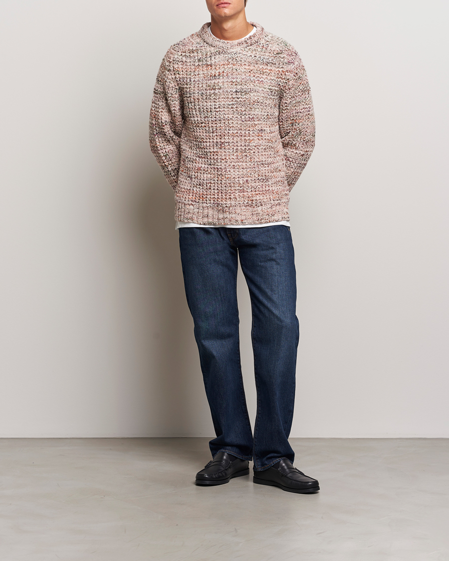 Herr | Tröjor | NN07 | Rowen Wool Knitted Sweater Multi