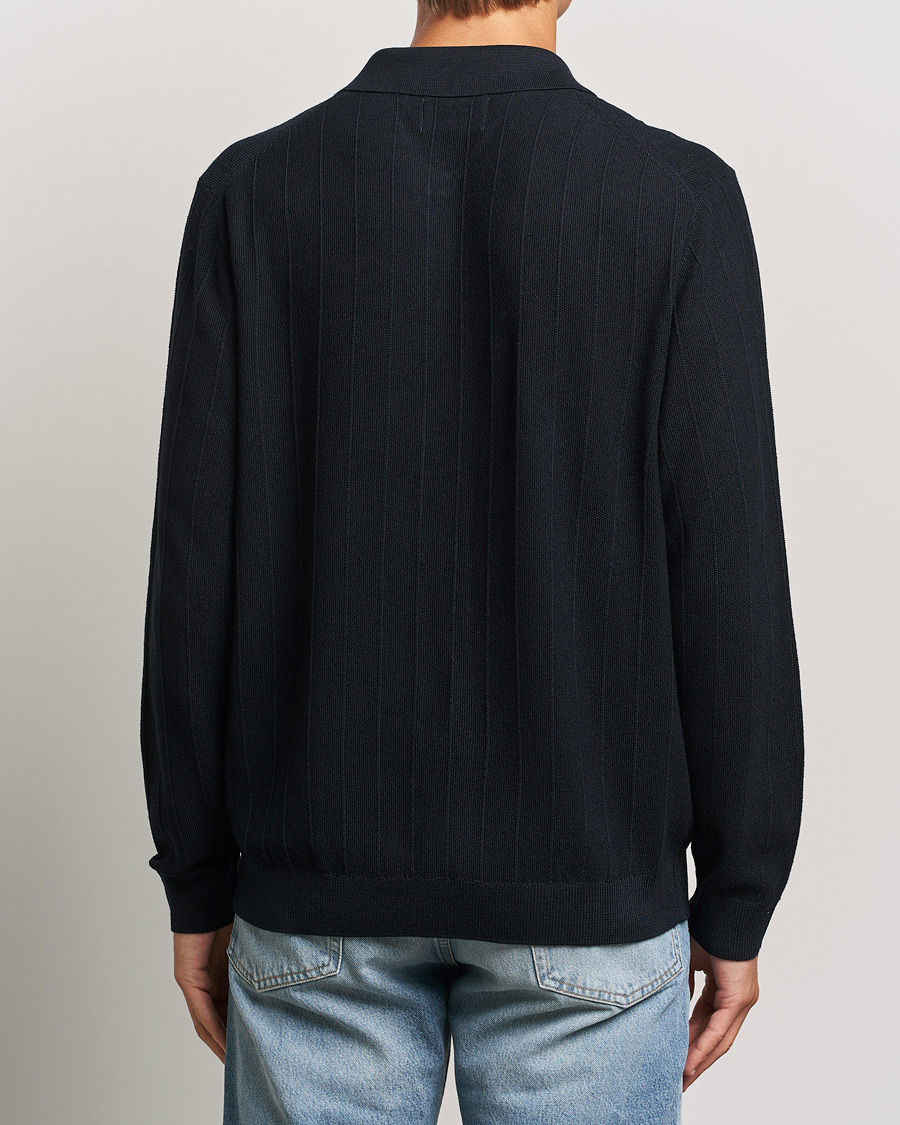 Herr | Tröjor | NN07 | Thor Knitted Cardigan Navy Blue