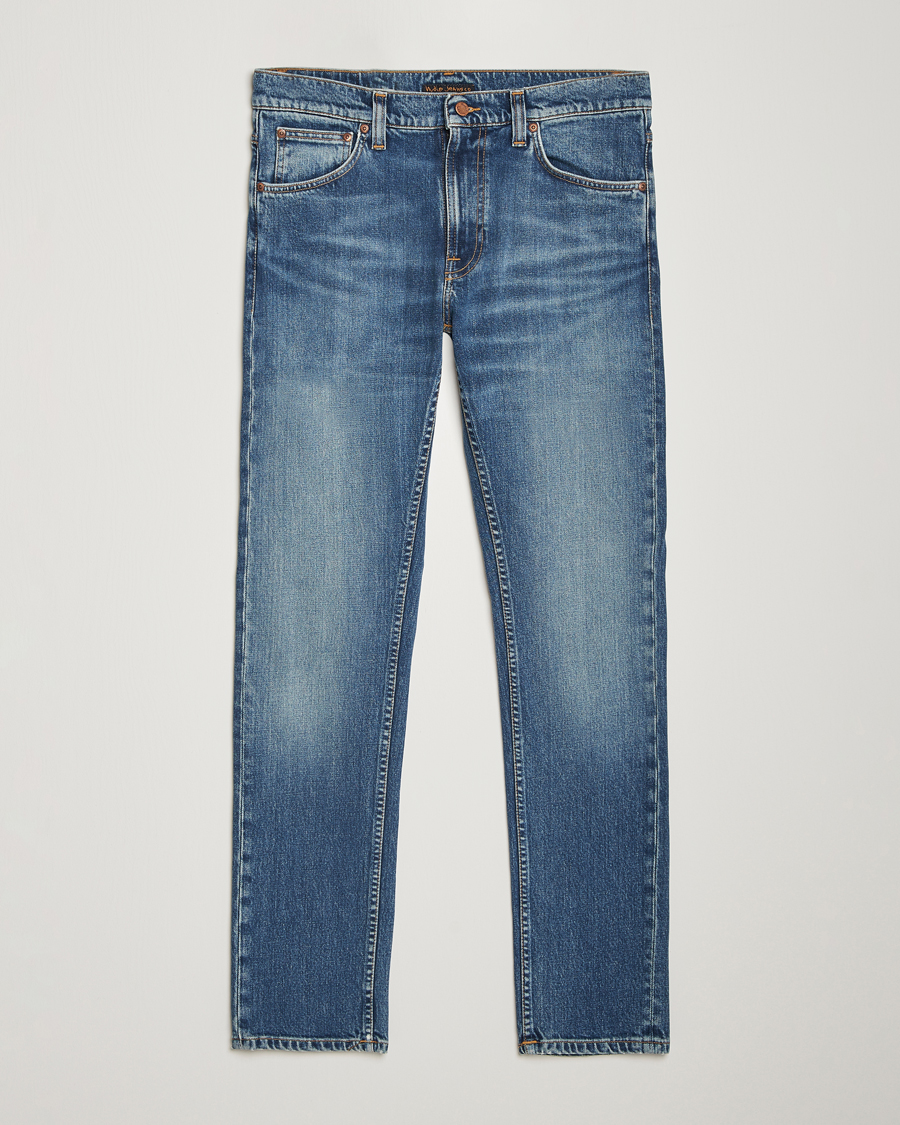 Herr | Jeans | Nudie Jeans | Lean Dean Jeans Blue Delusion