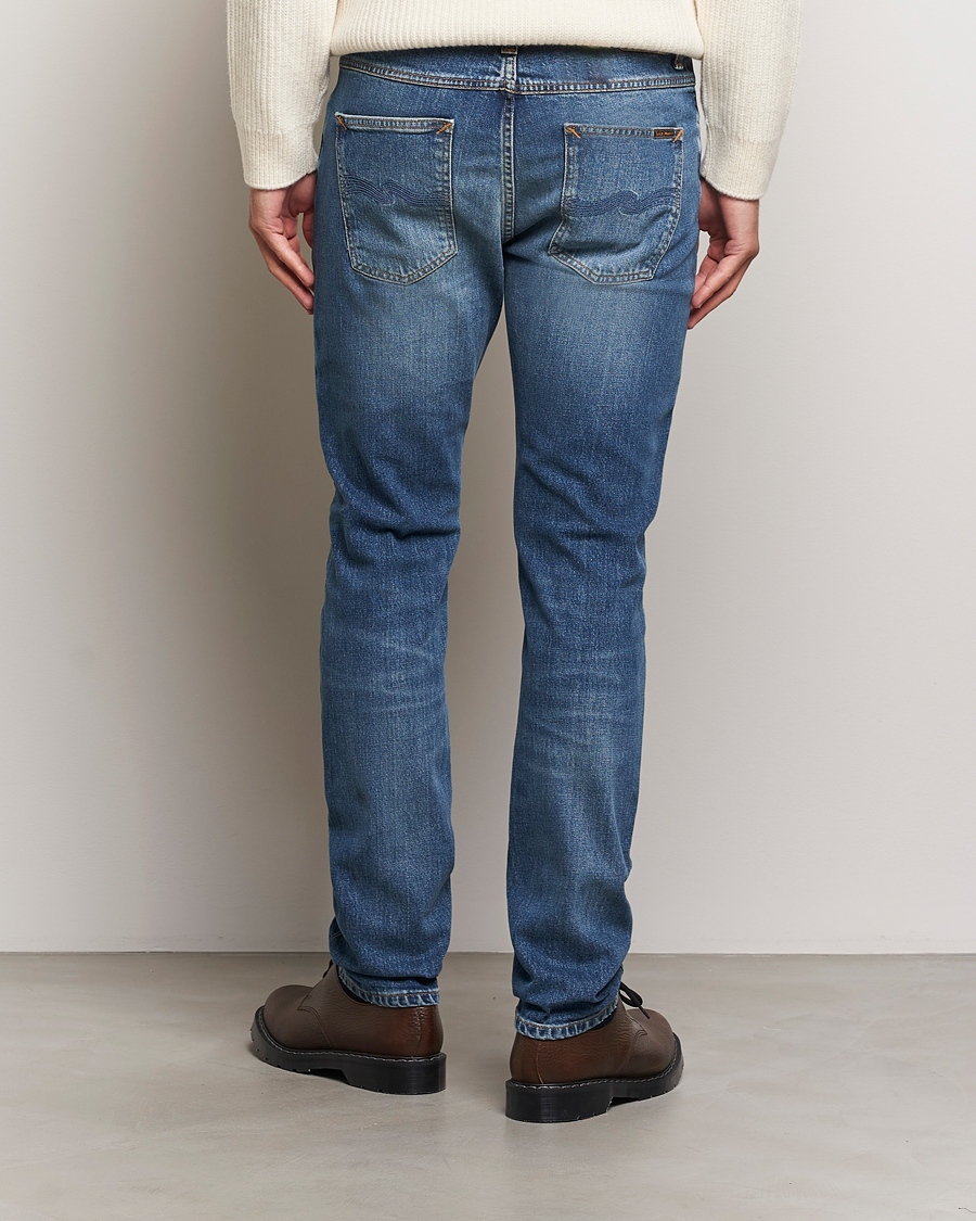 Herr | Jeans | Nudie Jeans | Lean Dean Jeans Blue Delusion