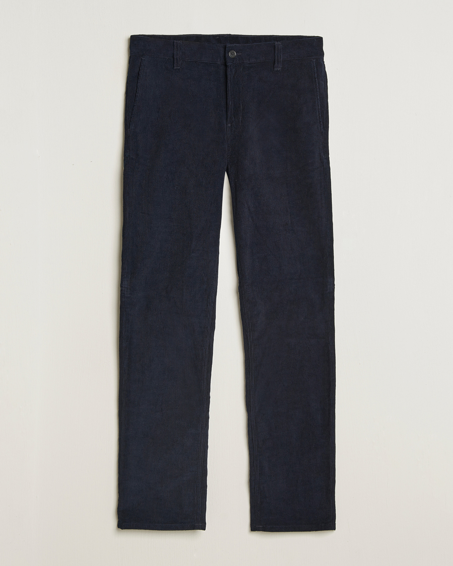 Herr | Byxor | Nudie Jeans | Easy Alvin Corduroy Pants Navy