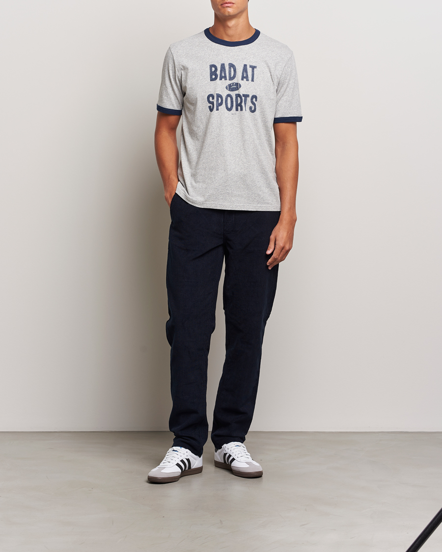 Herr | Byxor | Nudie Jeans | Easy Alvin Corduroy Pants Navy