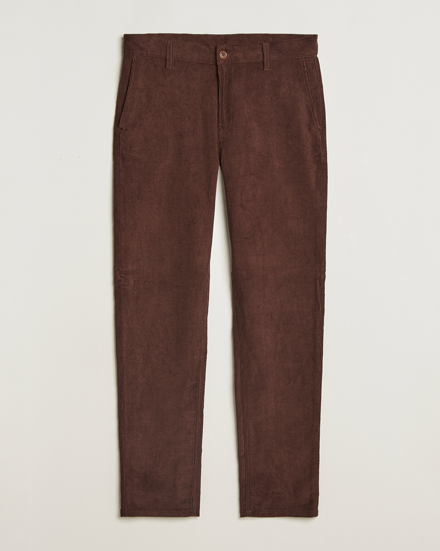 Herr | Byxor | Nudie Jeans | Easy Alvin Corduroy Pants Brown