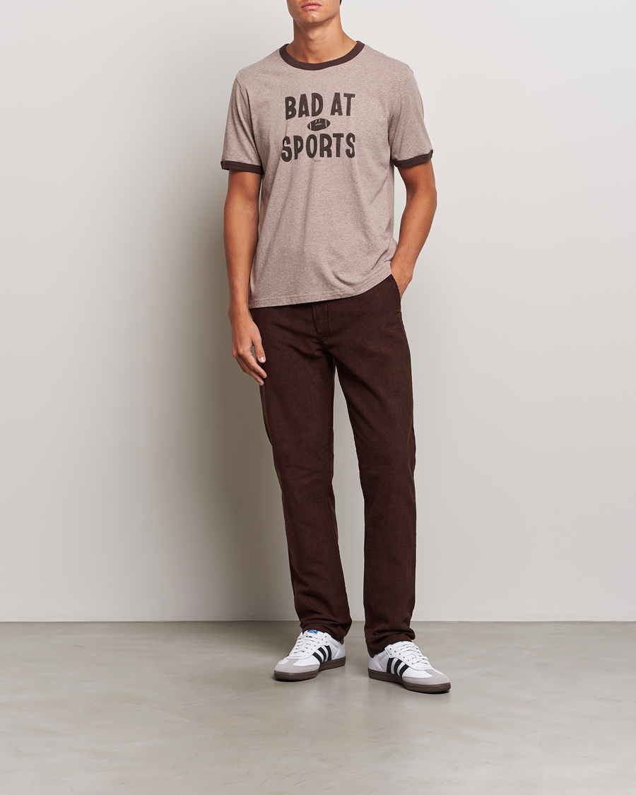 Herr | Byxor | Nudie Jeans | Easy Alvin Corduroy Pants Brown