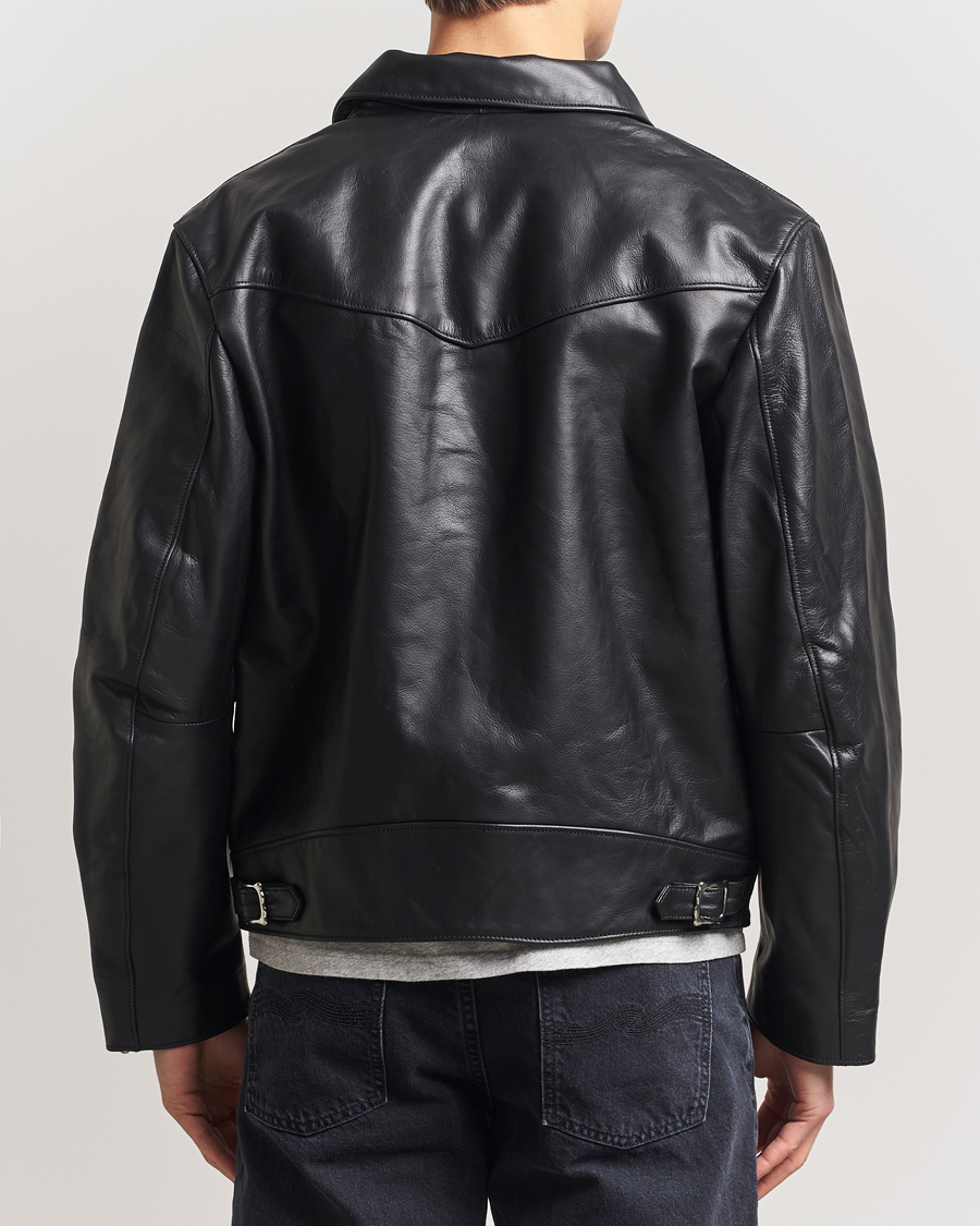Herr | Jackor | Nudie Jeans | Eddy Rider Leather Jacket Black