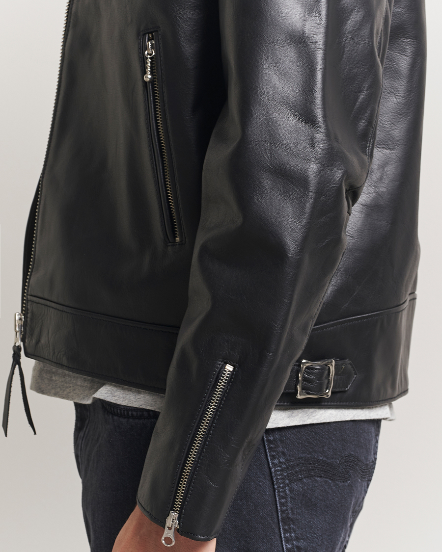 Herr | Jackor | Nudie Jeans | Eddy Rider Leather Jacket Black