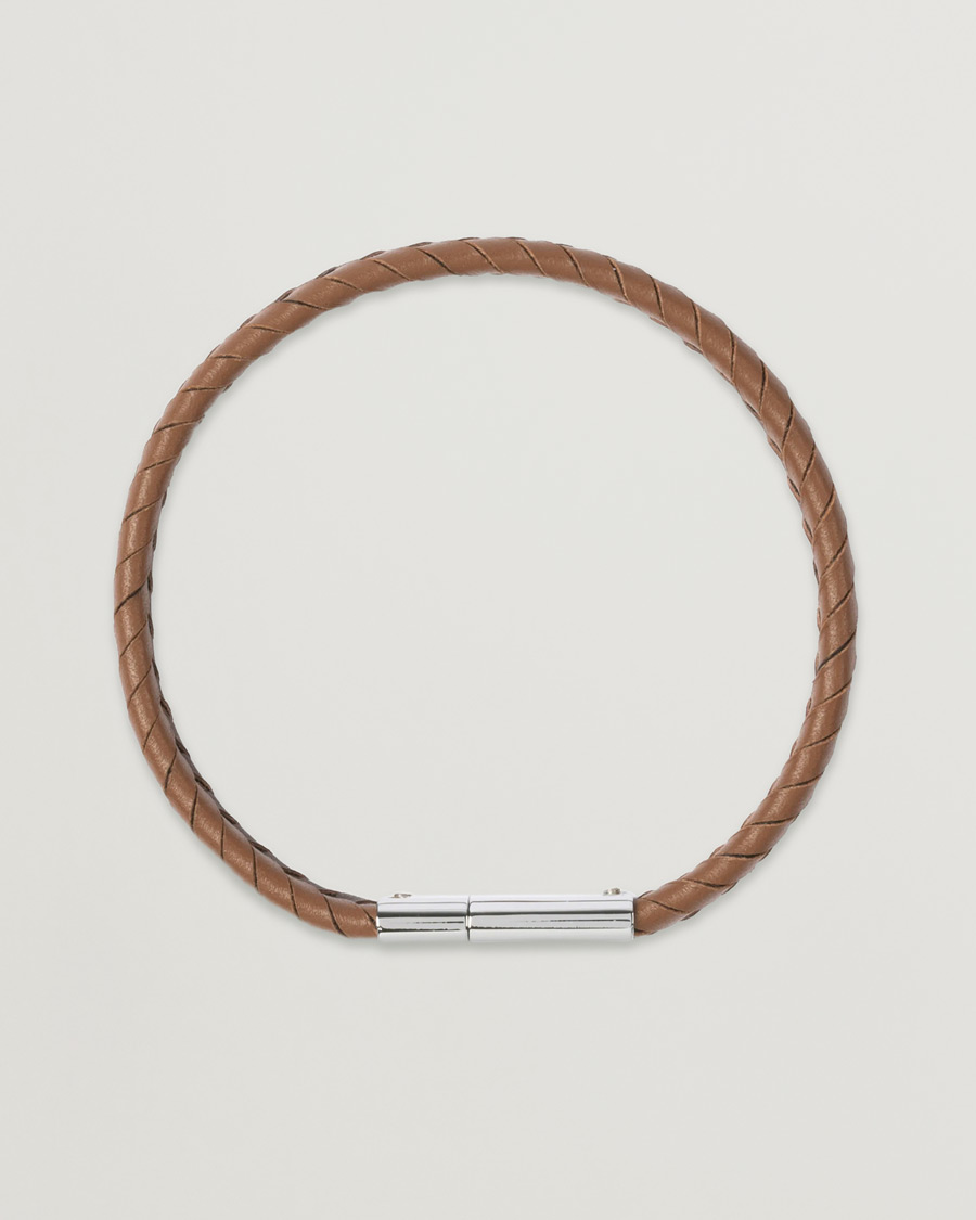 Herr | Paul Smith Two Tone Leather Bracelet Brown | Paul Smith | Two Tone Leather Bracelet Brown