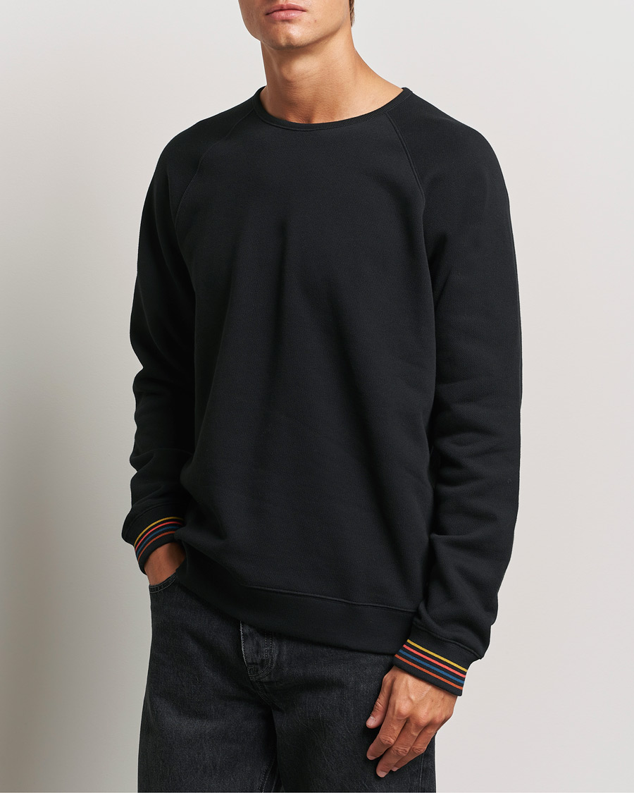 Herr | Tröjor | Paul Smith | Artist Rib Crew Neck Sweatshirt Black