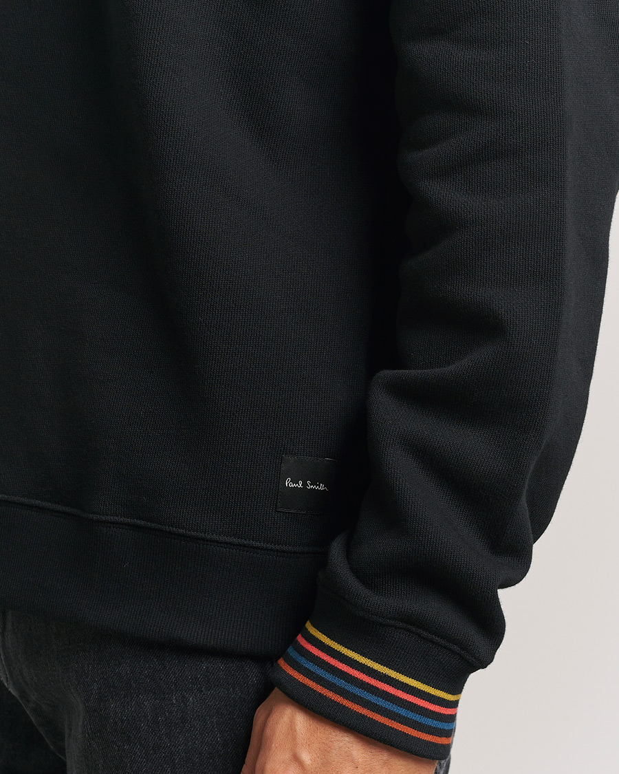 Herr | Tröjor | Paul Smith | Artist Rib Crew Neck Sweatshirt Black