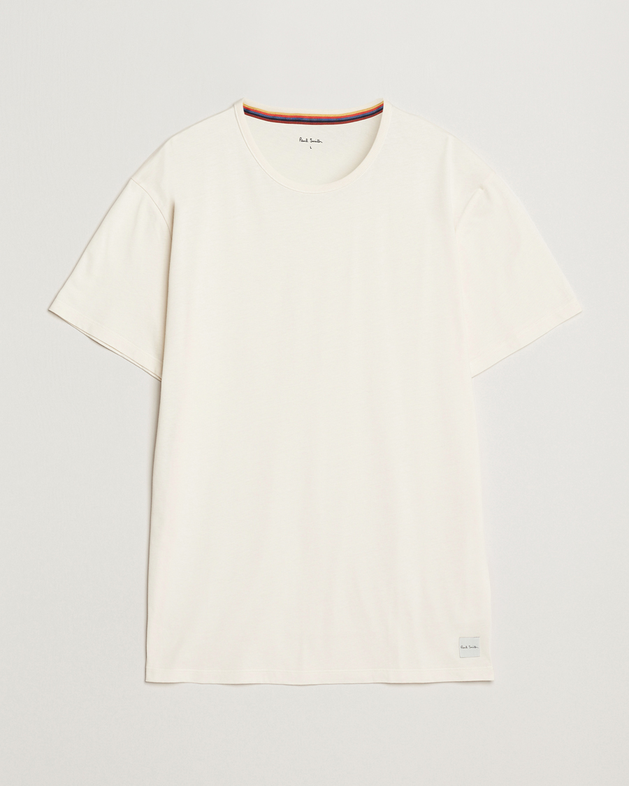 Herr | T-Shirts | Paul Smith | Artist Rib Crew Neck T-Shirt White