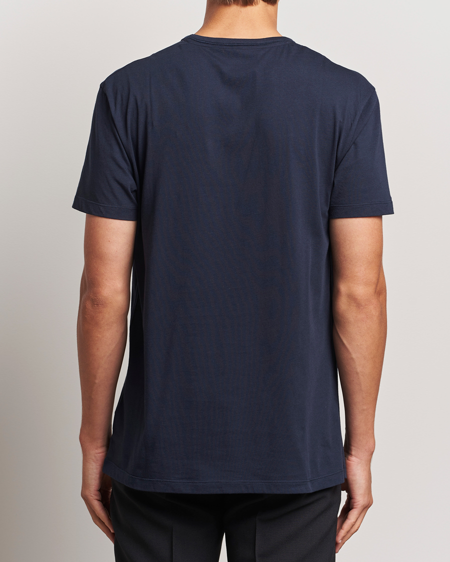 Herr | T-Shirts | Paul Smith | Artist Rib Crew Neck T-Shirt Navy