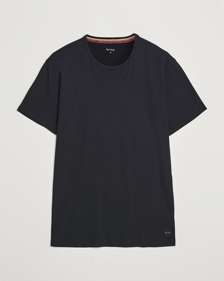Herr | T-Shirts | Paul Smith | Artist Rib Crew Neck T-Shirt Black