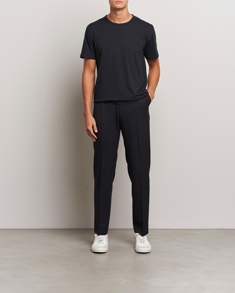 Herr | T-Shirts | Paul Smith | Artist Rib Crew Neck T-Shirt Black