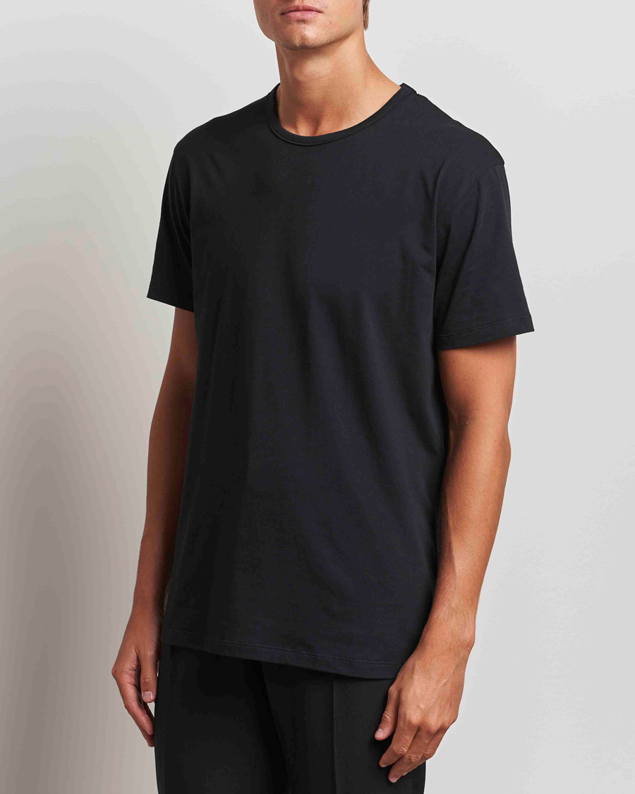 Herr | T-Shirts | Paul Smith | Artist Rib Crew Neck T-Shirt Black