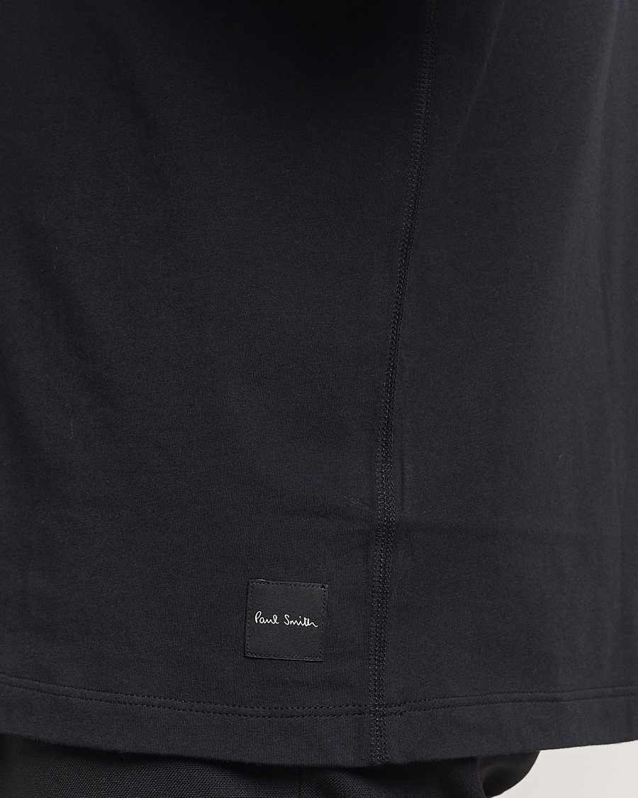 Herr | T-Shirts | Paul Smith | Artist Rib Crew Neck T-Shirt Black