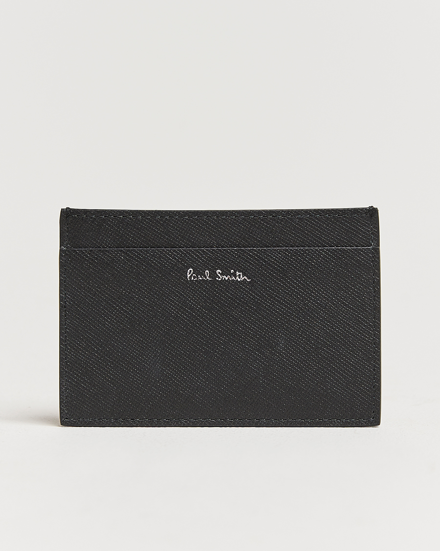 Herr | Paul Smith Mini Card Holder Black | Paul Smith | Mini Card Holder Black
