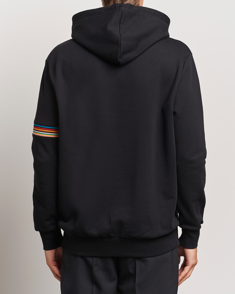 Herr | Tröjor | Paul Smith | Striped Arm Hoodie Black