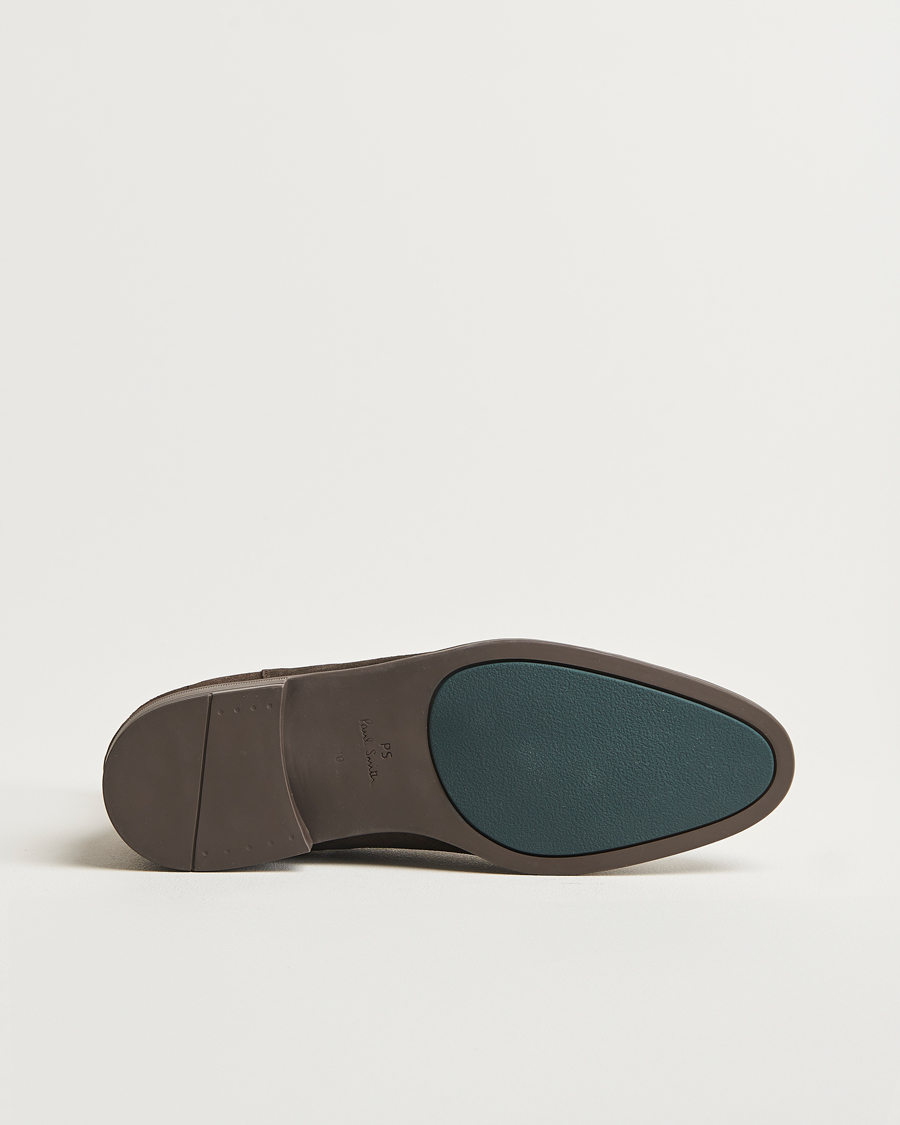 Herr | PS Paul Smith Cedric Suede Chelsea Boot Dark Brown | PS Paul Smith | Cedric Suede Chelsea Boot Dark Brown