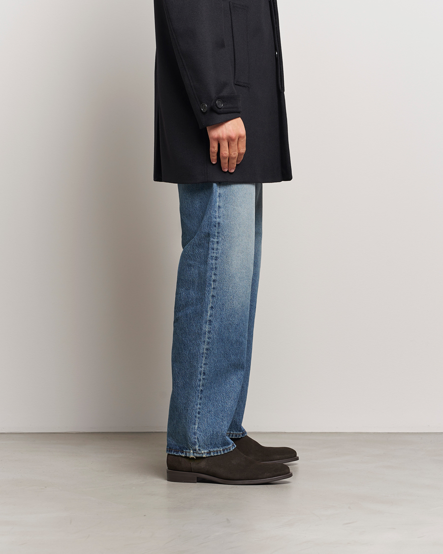 Herr | PS Paul Smith Cedric Suede Chelsea Boot Dark Brown | PS Paul Smith | Cedric Suede Chelsea Boot Dark Brown