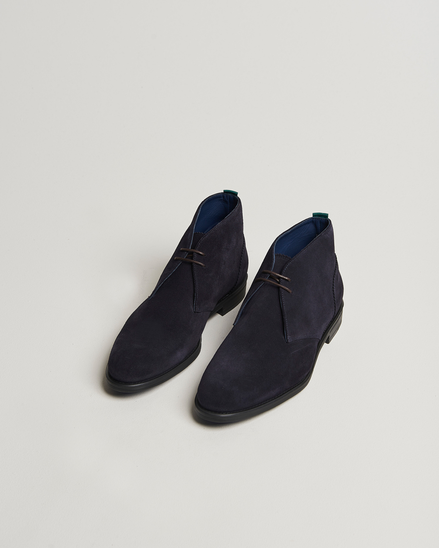 Herr | PS Paul Smith Drummond Suede Chukka Boot Navy | PS Paul Smith | Drummond Suede Chukka Boot Navy