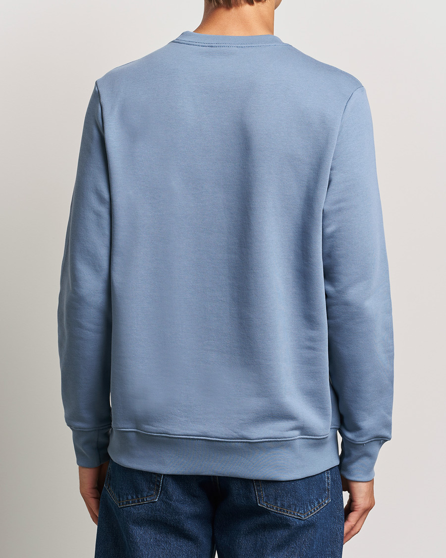 Herr | Tröjor | PS Paul Smith | Zebra Organic Cotton Sweatshirt Blue