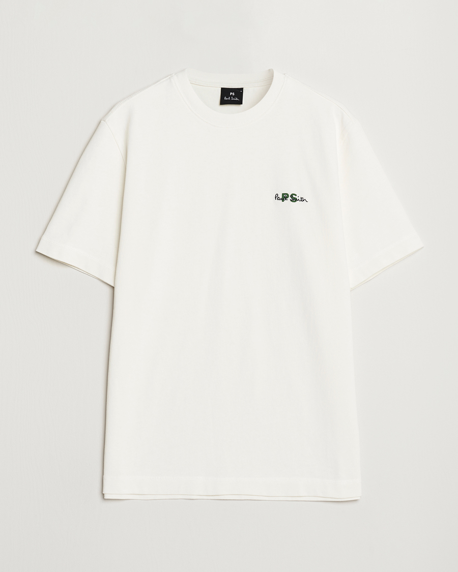 Herr | T-Shirts | PS Paul Smith | PS Crew Neck T-Shirt White