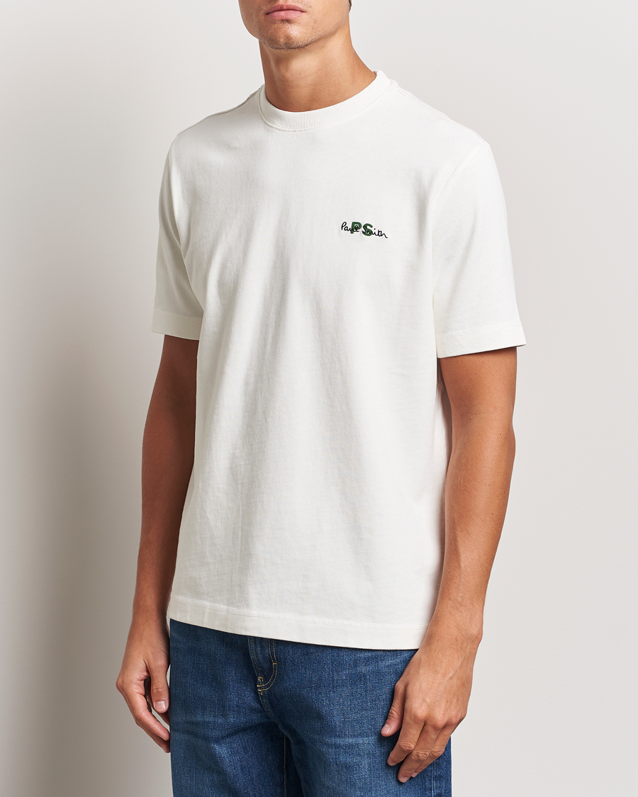 Herr | T-Shirts | PS Paul Smith | PS Crew Neck T-Shirt White