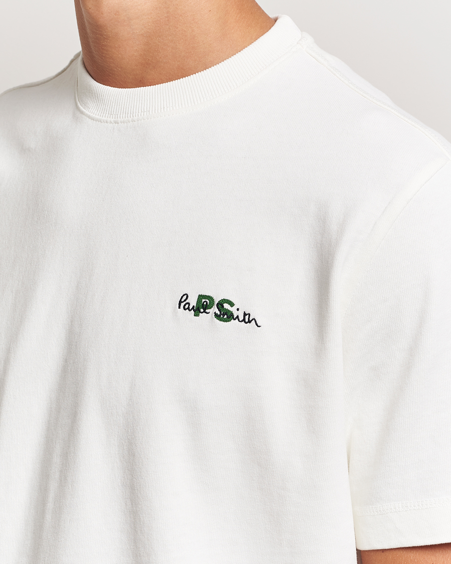 Herr | T-Shirts | PS Paul Smith | PS Crew Neck T-Shirt White