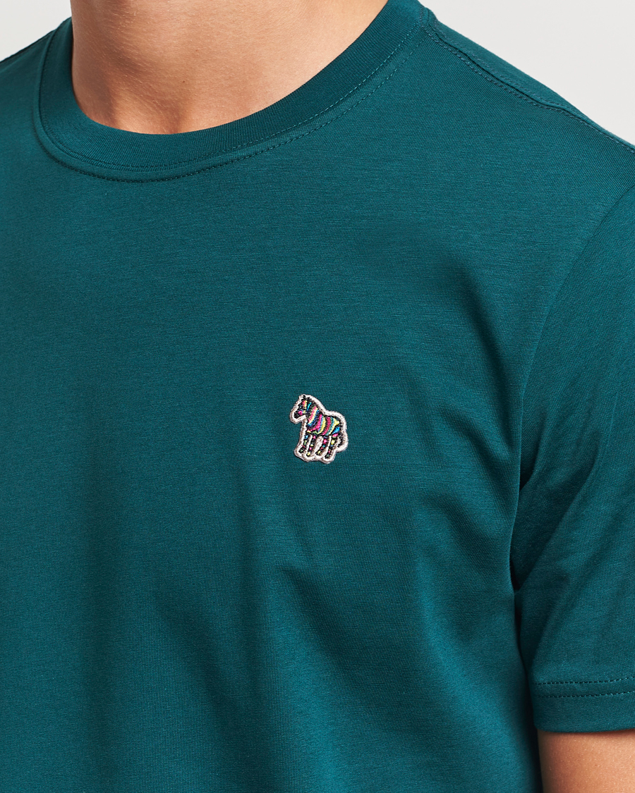Herr | T-Shirts | PS Paul Smith | Organic Cotton Zebra T-Shirt Green