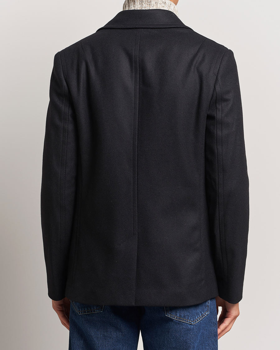 Herr | Jackor | PS Paul Smith | Wool Peacoat Black