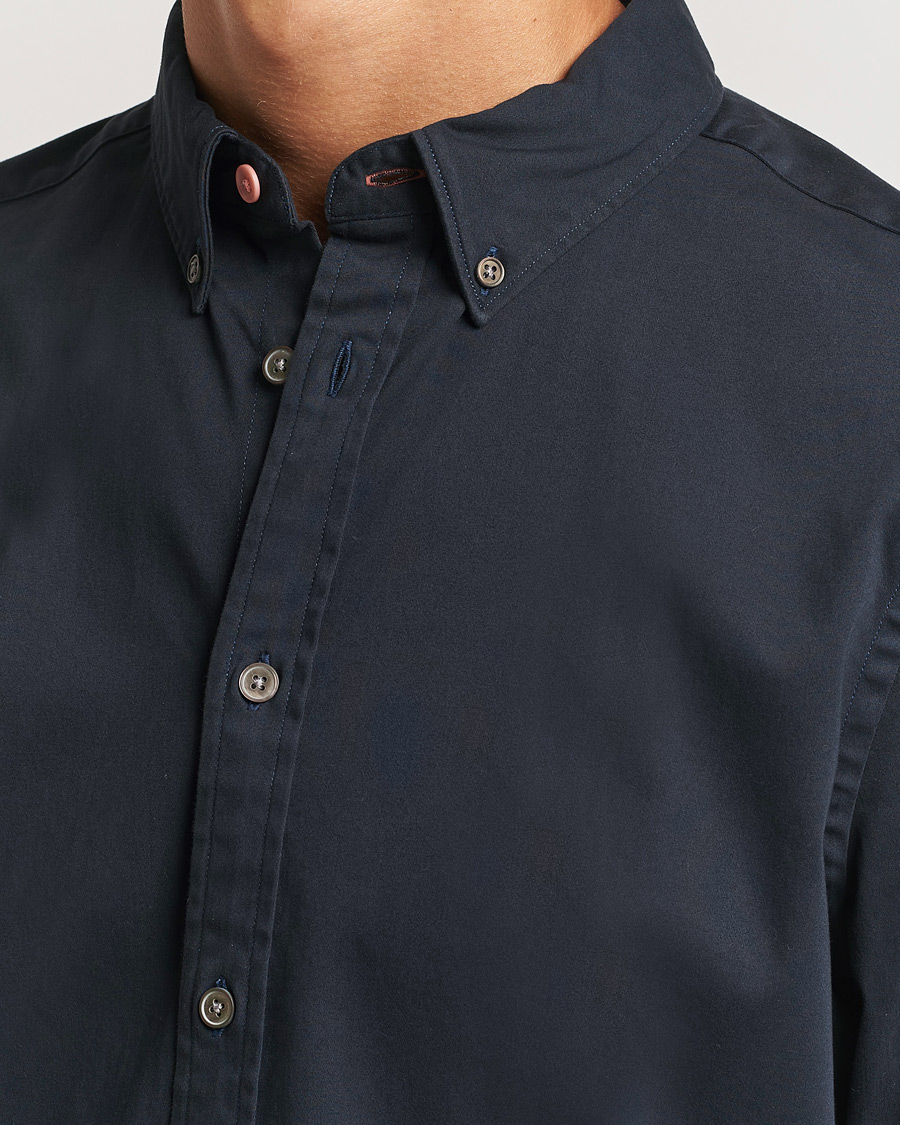 Herr | Skjortor | PS Paul Smith | Regular Fit Cotton Shirt Navy