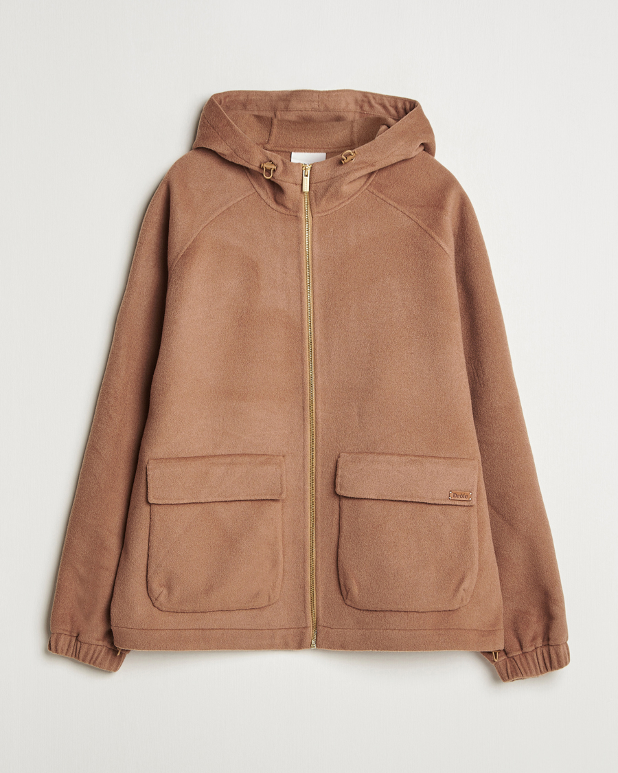 Herr | Jackor | Drôle de Monsieur | La Veste Capuche Wool Camel