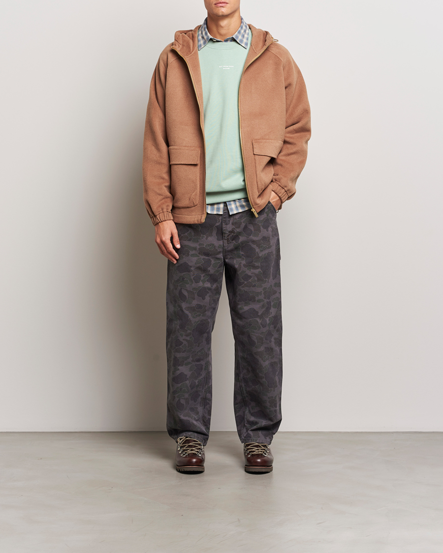 Herr | Jackor | Drôle de Monsieur | La Veste Capuche Wool Camel