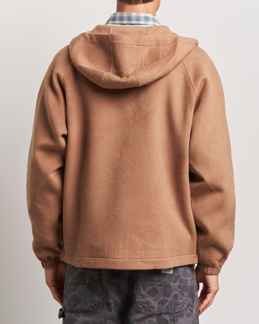 Herr | Jackor | Drôle de Monsieur | La Veste Capuche Wool Camel